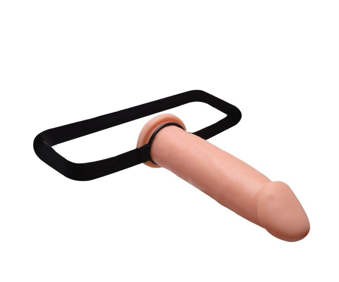 Capa peniana realistica c cinta PVC 19 x 3,5 cm